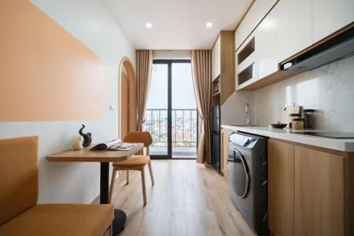 도시 전망 침실 2개 아파트 — The Harmony Red River Residence